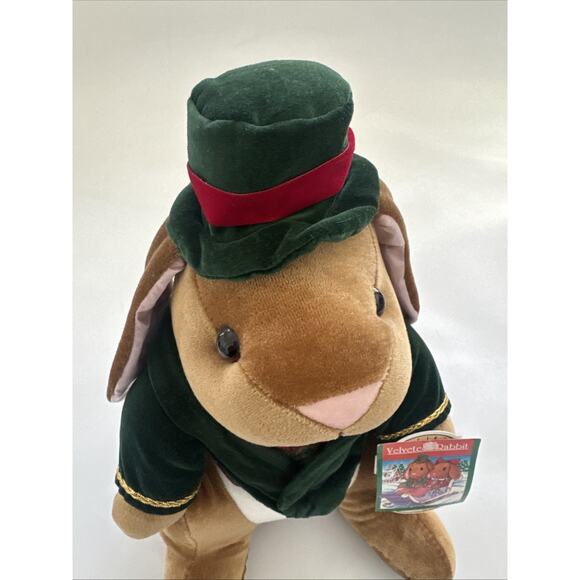 VELVETEEN RABBIT EARS Plush Stuffed Animal Vintage Toys-R-Us 1985 w/ Tags - Picture 3 of 9
